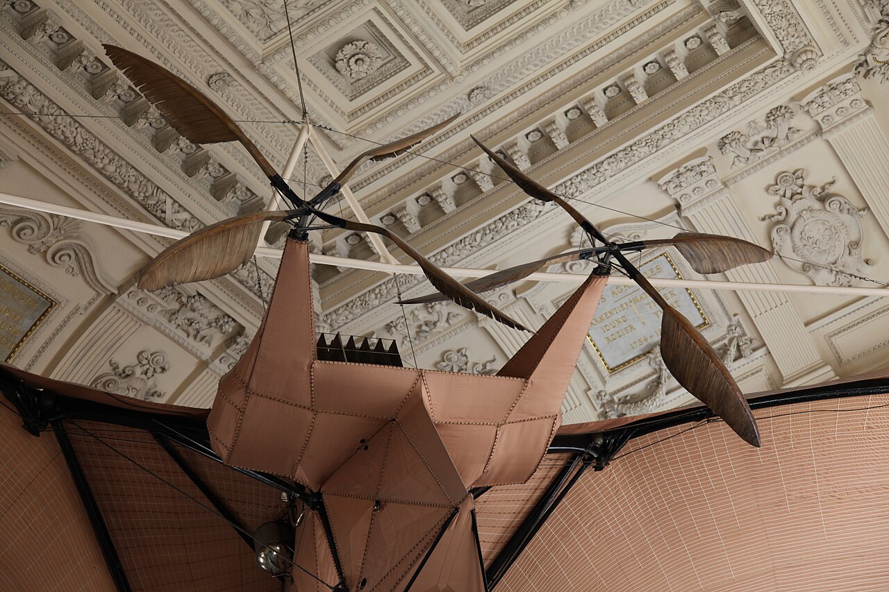 Photographie — L'Avion III de Clément Ader, musée des Arts et Métiers, Paris